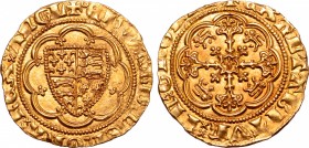 Great Britain, Plantagenet. Edward III AV Quarter Noble.