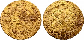 Great Britain, Plantagenet. Edward IV AV Ryal - 10 Shillings.