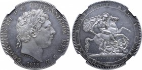 Great Britain, Hanover. George III AR Crown.