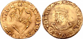 Italian States, Republic of Lucca AV Scudo d'oro del sole.