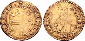 Italian States, Duchy of Reggio. Ercole II d'Este AV