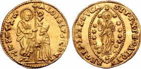Italian States, Republic of Venice. Alvise Contarini AV Zecchino.