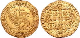Low Countries, Vlaanderen (Flanders). Lodewijk II van Male (1346-1384) AV Gouden lam (mouton d’or).