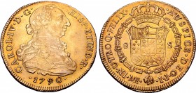 Peru, Spanish Colonial. Carlos IV AV 8 Escudos.