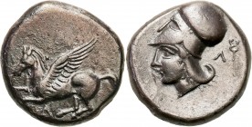 Collection of Ancient coins
RÖMISCHEN REPUBLIK / GRIECHISCHE MÜNZEN / BYZANZ / ANTIK / ANCIENT / ROME / GREECE

Greece, Korynt. Stater IV wiek p.n....