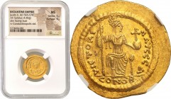 Collection of Ancient coins
RÖMISCHEN REPUBLIK / GRIECHISCHE MÜNZEN / BYZANZ / ANTIK / ANCIENT / ROME / GREECE

Byzantium. Justin II (565-578). Sol...