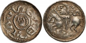 COLLECTION Medieval coins
POLSKA/POLAND/POLEN/SCHLESIEN

Bolesław II Śmiały (1058-1080). Denar książęcy, Krakow (Cracow) - VERY NICE 

Aw.: Głowa...