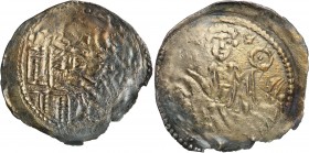 COLLECTION Medieval coins
POLSKA/POLAND/POLEN/SCHLESIEN

Leszek Biały i nastepcy. Denar - RARITY R8 (c.a.) 

Aw.:&nbsp;Postać księcia z profilu s...