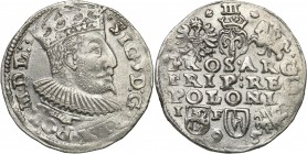 Sigismund III Vasa 
POLSKA/ POLAND/ POLEN / POLOGNE / POLSKO

Zygmunt III Waza. Trojak (3 grosze) 1595, Lublin - RARITY R5 

Aw.: Popiersie króla...