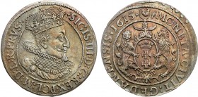 Sigismund III Vasa 
POLSKA/ POLAND/ POLEN / POLOGNE / POLSKO

Zygmunt III Waza. Ort (18 groszy) 1615, Danzig (Gdansk) 

Aw.: Popiersie króla w pr...