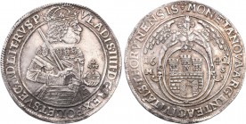 Wladyslaw IV Vasa 
POLSKA/ POLAND/ POLEN / POLOGNE / POLSKO

Władysław lV Waza. Taler (thaler) 1642 MS, Torun BEAUTIFUL and RARE 

Aw.:&nbsp;Półp...