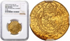 John II Casimir 
POLSKA/ POLAND/ POLEN / POLOGNE / POLSKO

Jan ll Kazimierz. 2 ducats (Dukaten) 1660, Krakow (Cracow) NGC UNC - RARITY R5 

Aw.: ...