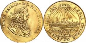 John II Casimir 
POLSKA/ POLAND/ POLEN / POLOGNE / POLSKO

Jan ll Kazimierz. Donative 3 ducats (Dukaten) no date, Danzig (Gdansk) - RARITY R6 

A...