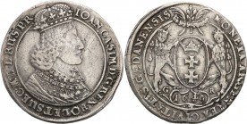 John II Casimir 
POLSKA/ POLAND/ POLEN / POLOGNE / POLSKO

Jan ll Kazimierz. Taler (thaler) 1649, Danzig (Gdansk) - RARITY R4-R5 

Aw.: Popiersie...