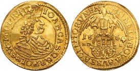 John II Casimir 
POLSKA/ POLAND/ POLEN / POLOGNE / POLSKO

Jan ll Kazimierz. 2 ducats (Dukaten) 1664, Torun - RARITY R5 

Aw.: Popiersie króla w ...