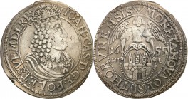 John II Casimir 
POLSKA/ POLAND/ POLEN / POLOGNE / POLSKO

Jan ll Kazimierz. Ort (18 groszy) 1655, Torun 

Aw.: Popiersie króla w koronie i w zbr...