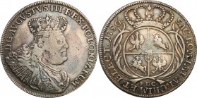 Augustus III the Sas 
POLSKA/POLAND/POLEN/SACHSEN/FRIEDRICH AUGUST II

August III Sas. Taler (thaler) 1756 EDC, Leipzig (Lipsk) - wide bust 

Aw....