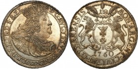 Augustus III the Sas 
POLSKA/POLAND/POLEN/SACHSEN/FRIEDRICH AUGUST II

August III Sas. Ort (18 groszy) 1760, Danzig (Gdansk) REOE - Gałązki NIESKRZ...