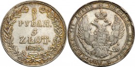 Poland XIX century / Russia 
POLSKA/ POLAND/ POLEN/ RUSSIA/ RUSSLAND/ РОССИЯ

Poland XIX w. / Rosja. Nicholas I. 3/4 Rubel (Rouble) = 5 zlotych 183...