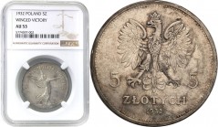 Poland II Republic
POLSKA/ POLAND/ POLEN / POLOGNE / POLSKO

II RP. 5 zlotych 1932 Nike NGC AU53 - The rarest coin from II RP 

Najrzadsza, obieg...
