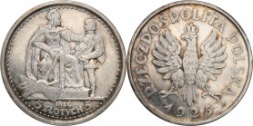 PROBE coins Poland II Republic
POLSKA / POLAND / POLEN / II RP / PROBA / PATTERN

PROBA SILVER 5 zlotych 1925 Constitution 81 pearls 

Bardzo rza...