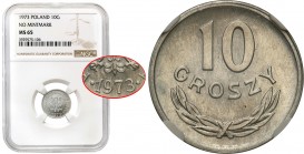 Polish collector coins after 1949
POLSKA/ POLAND/ POLEN / POLOGNE / POLSKO

PRL. 10 Grosz (Groschen) 1973 aluminum BEZ ZNAKU mennicy NGC MS65 (2 MA...