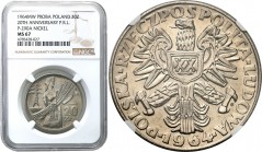PROBE coins Poland after 1945
POLSKA / POLAND / POLEN / PATTERN / PROBE / PROBA

PRL. PROBA Nickel 20 zlotych 1964 XX lat PRL NGC MS67 (MAX) 

Na...