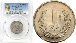 PROBE coins Poland after 1945
POLSKA / POLAND / POLEN / PATTERN / PROBE / PROBA

PRL. PROBA Nickel 1 zloty 1949 nominał PCGS SP65 (2 MAX) 

Druga...