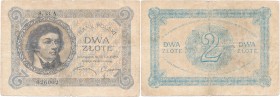 Banknotes
POLSKA / POLAND / POLEN / PAPER MONEY / BANKNOTE

II RP. 2 zlote 1919 seria 43.A. 

2 złote 28.02.1919, seria 43.A, numeracja 026002.Ba...