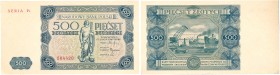 Banknotes
POLSKA / POLAND / POLEN / PAPER MONEY / BANKNOTE

500 zlotych 1947 seria P4 - RARITY R5 

Ugięty lewy, dolny narożnik. Sztywny papier. ...
