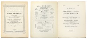 Numismatic literature 
Numismatic literature / POLSKA/ POLAND/ POLEN / RUSSIA / AUCTION CATALOGS

H.Bukowski 1897 Auction catalog Svenska Mynthkabn...