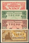 TREMP (LERIDA). 20 Céntimos, 50 Céntimos (2) y 1 Peseta. (1937ca). (González: 10439/42). EBC.