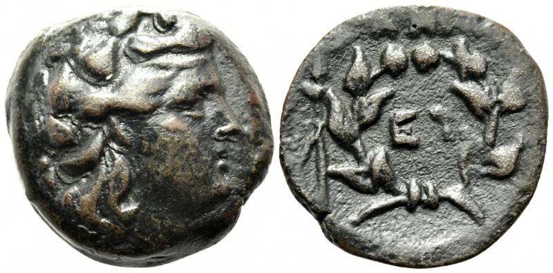 MOESIA. Kallatis. Circa 3rd-2nd centuries BC. (Bronze, 21 mm, 9.57 g, 11 h), str...