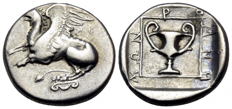 THRACE. Abdera. Circa 365/0-350/45 BC. Tetrobol (Silver, 15 mm, 2.77 g, 1 h), st...