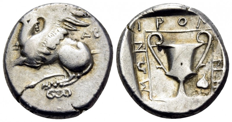 THRACE. Abdera. Circa 365/0-350/45 BC. Tetrobol (Silver, 15 mm, 2.84 g, 6 h), st...