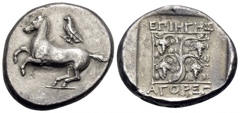 THRACE. Maroneia. Circa 386/5-348/7 BC. Stater (Silver, 25 mm, 11.12 g, 1 h), st...