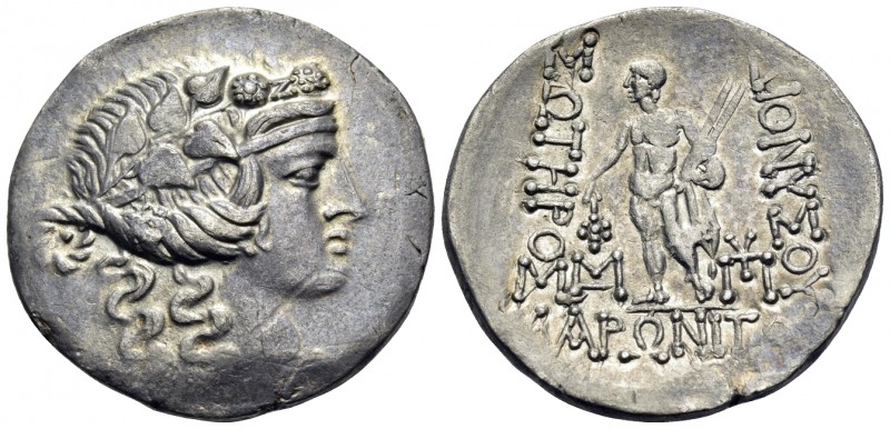 THRACE. Maroneia. Circa 189/8-49/5 BC. Tetradrachm (Silver, 31.5 mm, 13.55 g, 1 ...