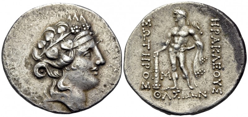 ISLANDS OFF THRACE, Thasos. Circa 168/7-148 BC. Tetradrachm (Silver, 33 mm, 16.8...