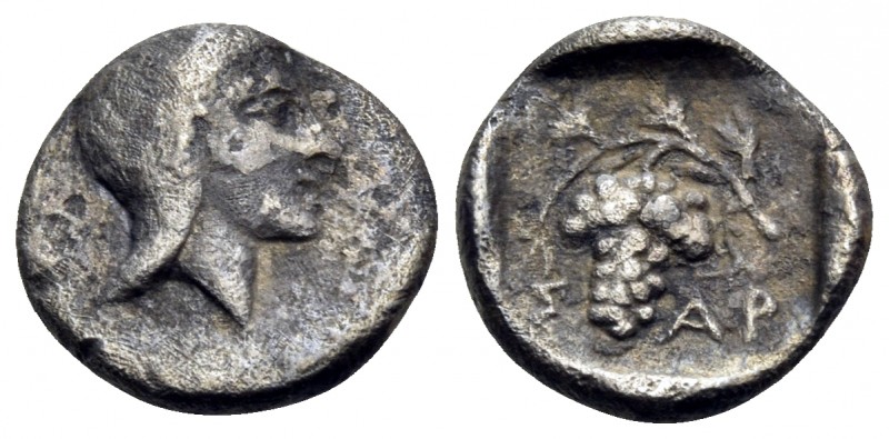 KINGS OF THRACE, Odrysian. Sitalkes/Saratokos, circa 410-380 BC. Diobol (Silver,...
