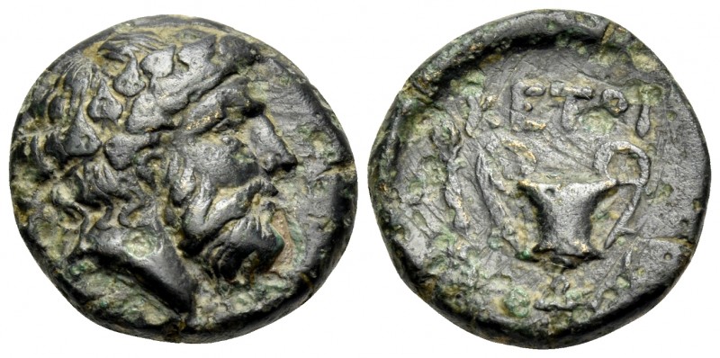 KINGS OF THRACE. Ketriporis, circa 356-352/1 BC. Hemiobol (Bronze, 15 mm, 4.07 g...
