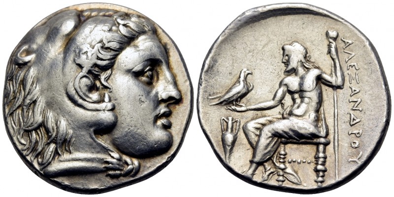 KINGS OF MACEDON. Alexander III ‘the Great’, 336-323 BC. Tetradrachm (Silver, 27...