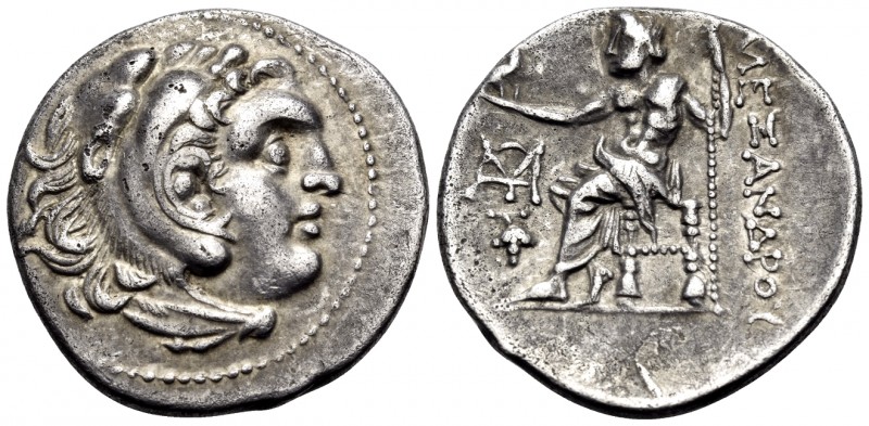 KINGS OF MACEDON. Alexander III ‘the Great’, 336-323 BC. Drachm (Silver, 20.5 mm...