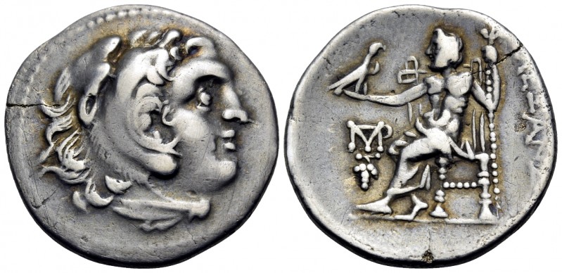 KINGS OF MACEDON. Alexander III ‘the Great’, 336-323 BC. Drachm (Silver, 20 mm, ...