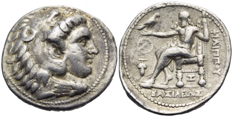 KINGS OF MACEDON. Philip III Arrhidaios, 323-317 BC. Tetradrachm (Silver, 29.5 m...