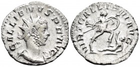 Gallienus, 253-268. Antoninianus (Silver, 21.5 mm, 2.76 g, 6 h), Colonia Claudia Ara Agrippinensium (Köln), c. 258-260. GALLIENVS P F AVG Radiate, dra...