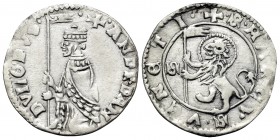 ITALY. Venezia (Venice). Andrea Dandolo, 1342-1354. Soldino (Silver, 15.5 mm, 0.53 g, 12 h), 54th Doge. New type Soldino, Secondo Aventurado mintmaste...