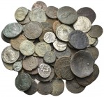 MISCELLANIA. Circa 4th century BC-12 century AD. (275.00 g). A Lot of Eighty-three Silver and Bronze Coins, in mostly fair condition or better. Sold a...