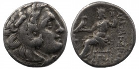 Kingdom of Macedon, Alexander III 'the Great' AR Drachm. 319-310 BC
4,24 gr. 17 mm