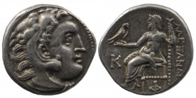Kingdom of Macedon, Alexander III 'the Great' AR Drachm. 319-310 BC
4,31 gr. 18 mm