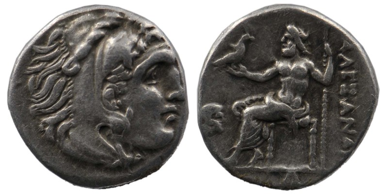 Kingdom of Macedon, Alexander III 'the Great' AR Drachm. 319-310 BC
4,25 gr. 17 ...